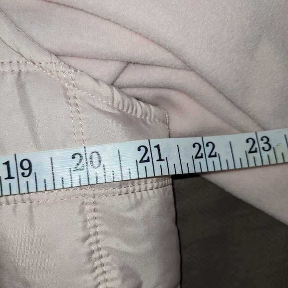 KORET WOMEN'S WINTER COAT & VEST Small S Light Pink Jacket Fleece Soft Warm - Picture 7 of 9